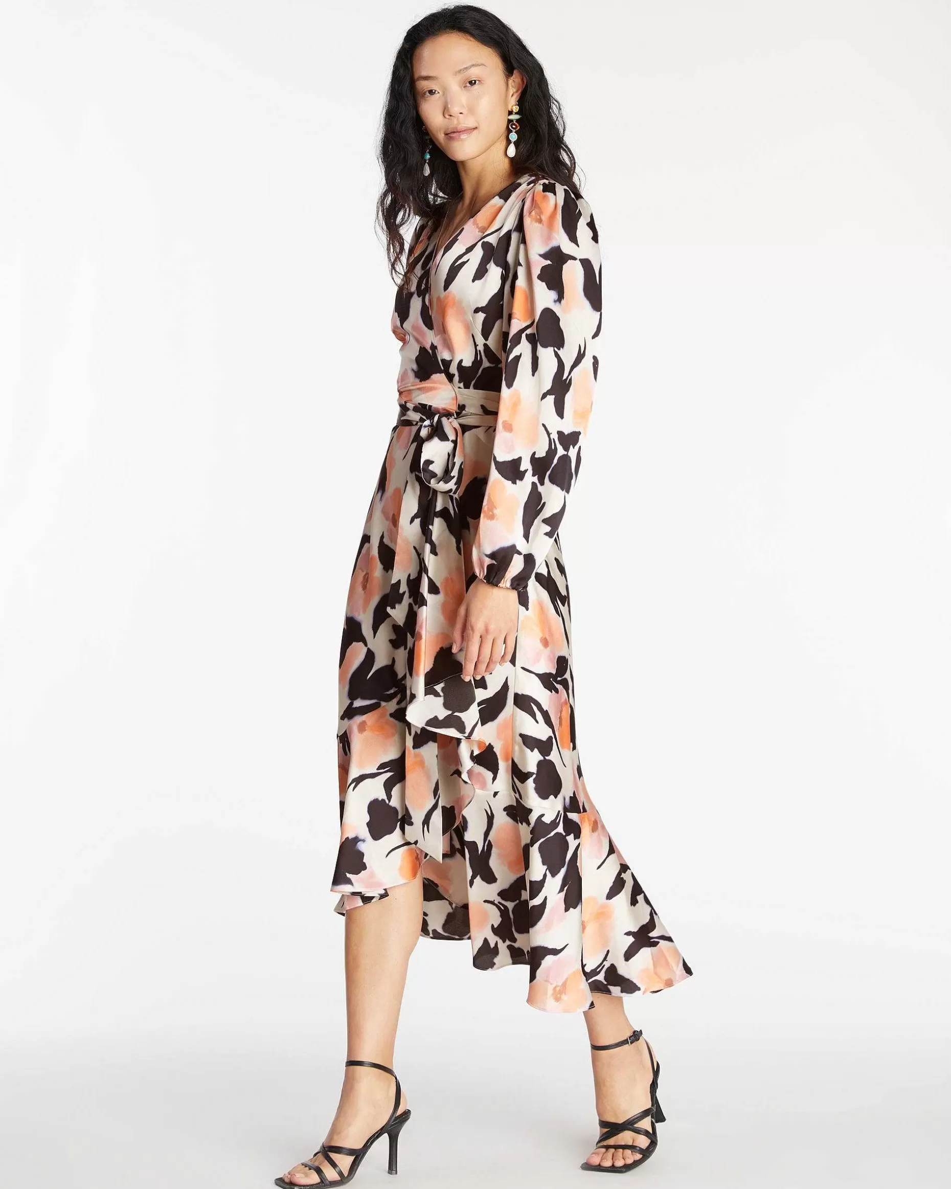 Tanya Taylor Long Sleeve Blaire Dress Cheap