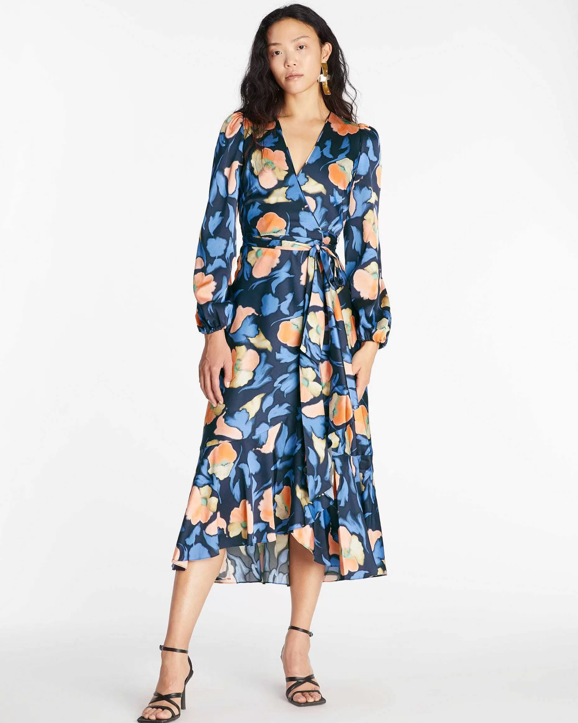 Tanya Taylor Long Sleeve Blaire Dress Outlet